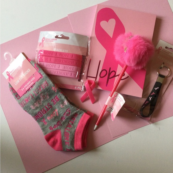 New 6 pc Think Pink October Breast Cancer Awareness - Picture 1 of 9